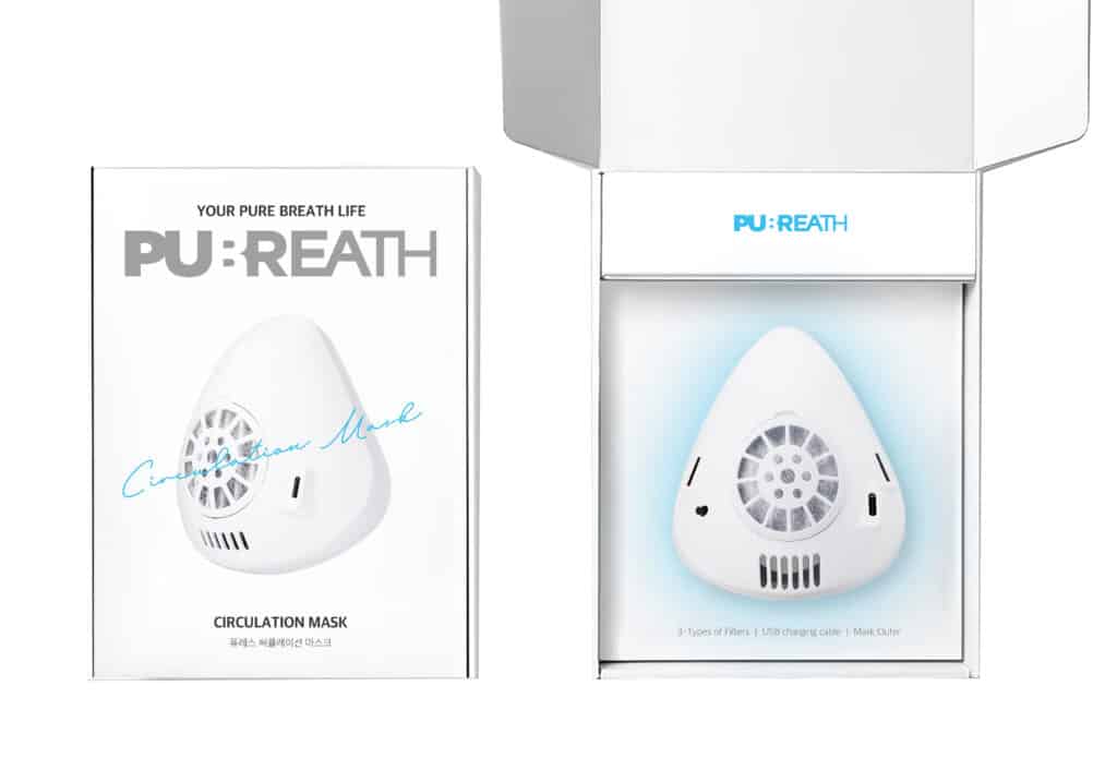제품사진 3 SOLUD - An easily breathable mask PU:REATH! Keep safe from COVID-19