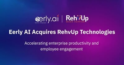 Eerly AI Makes Bold Move to Accelerate Enterprise Productivity 1 Eerly AI acquires RehvUp to enhance enterprise productivity and workplace innovation.