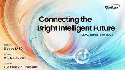 FiberHome Unveils Breakthrough Innovations at MWC 2026 1 FiberHome showcases 10 breakthrough AI and optical network solutions at MWC 2026.